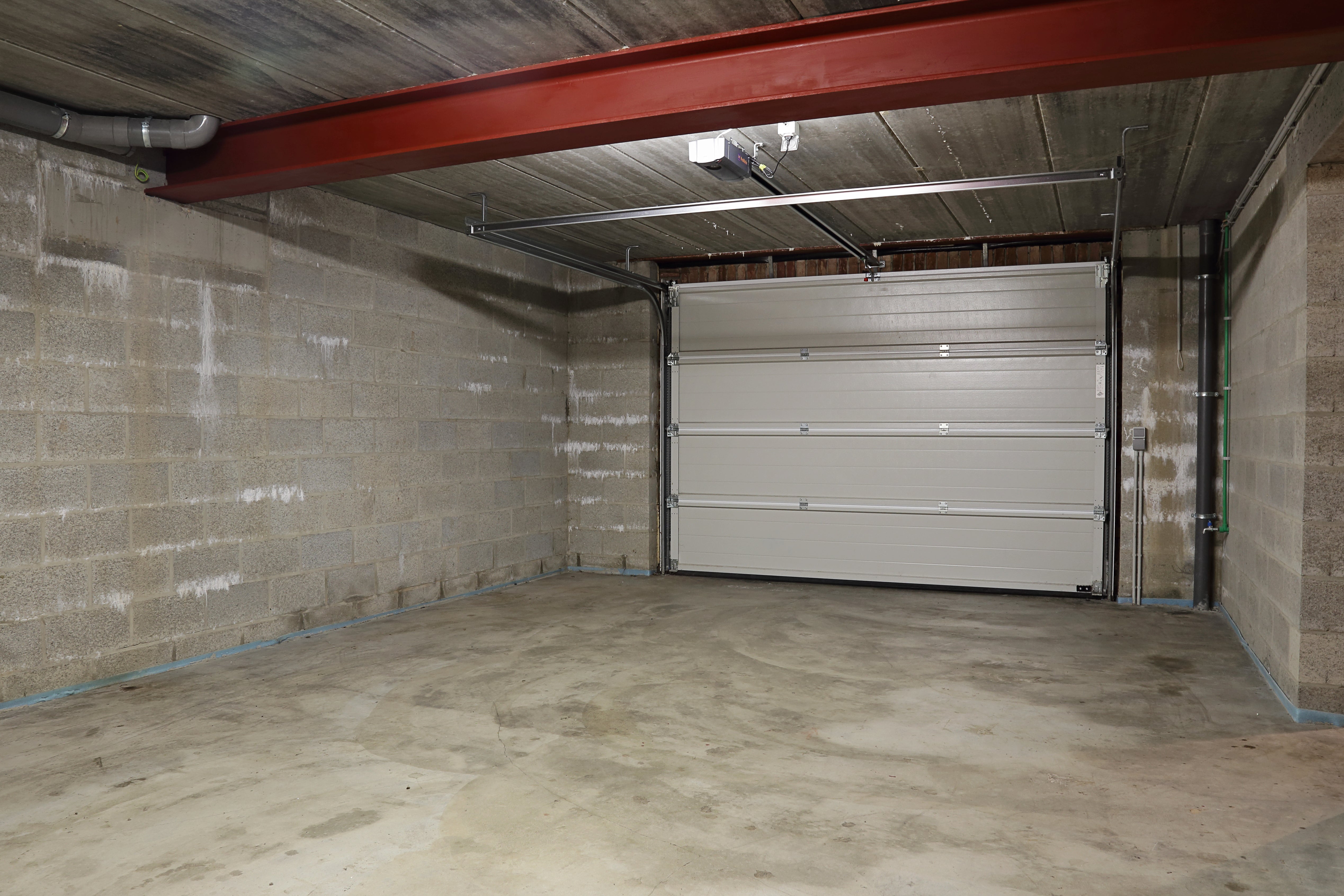 Garage door insulation